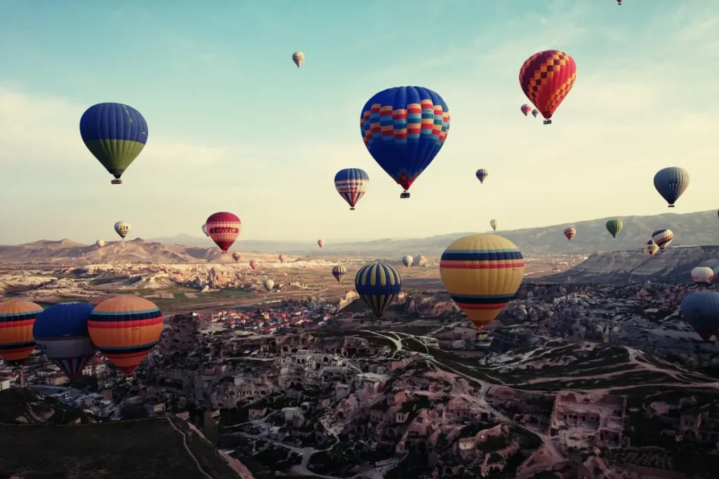 Hot air ballooning Cappadocia Turkey